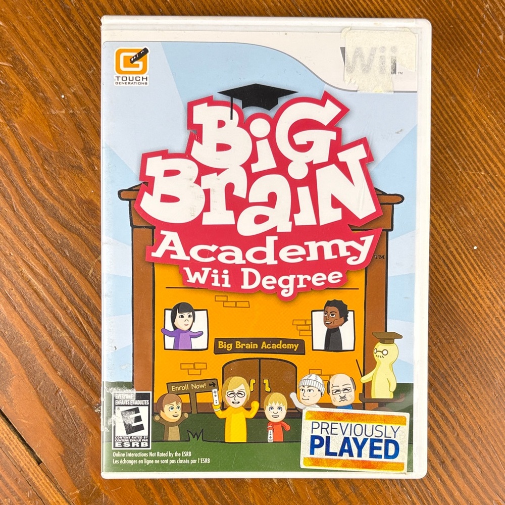 Big Brain Academy Wii Degree
